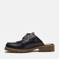 Timberland Noreen Mules De Mujer De Cuero En Negro.
