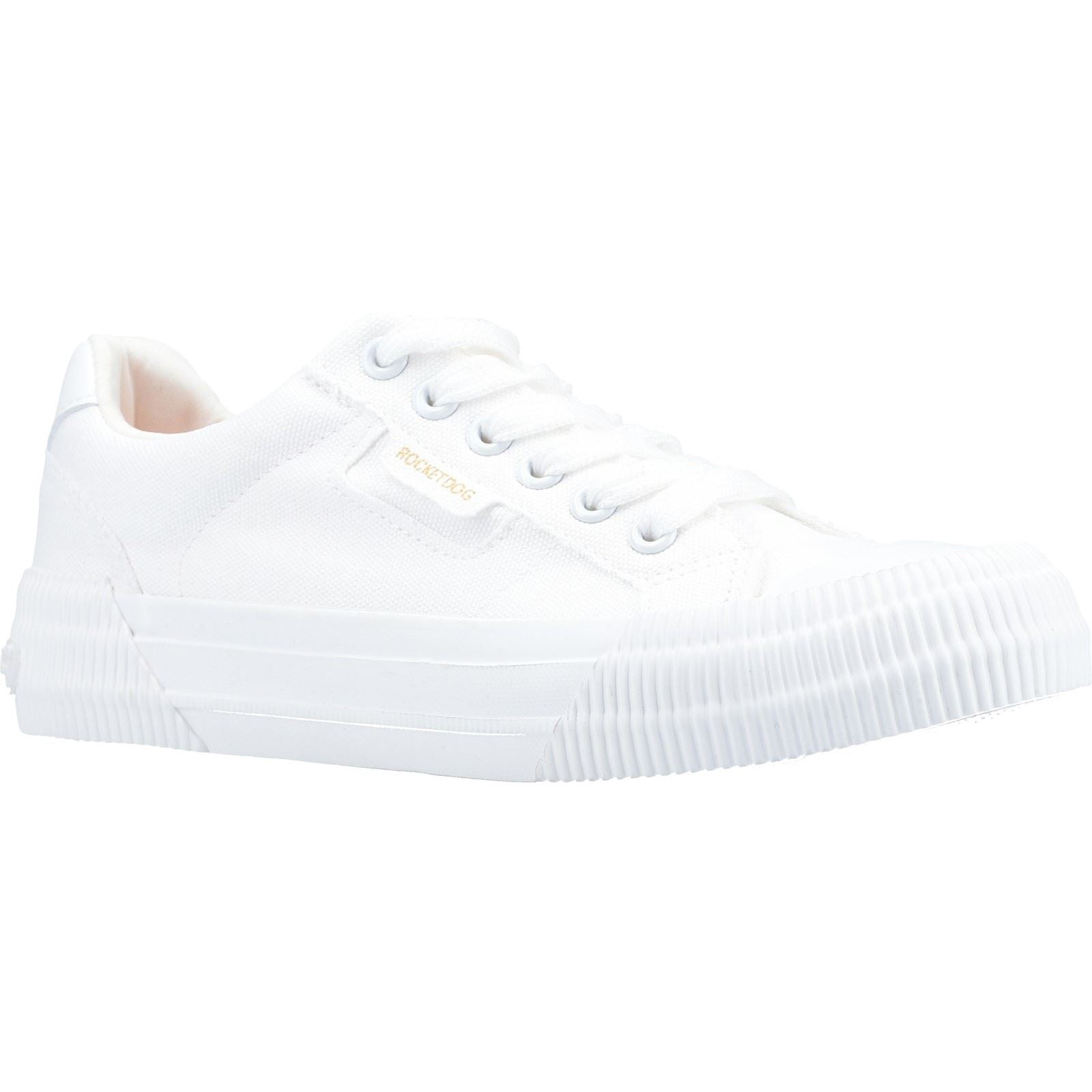 Rocket Dog Cheery Zapatillas Blancas De Tela Para Mujer