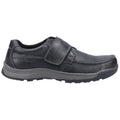 Hush Puppies Casper Mocasines Negros De Cuero Para Hombre