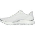 Skechers Flex Appeal 5.0 Uptake Zapatillas De Deporte Blancas/Plata Para Mujer