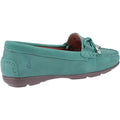 Hush Puppies Maggie Mocasines De Cuero Azul Cielo Para Mujer
