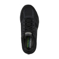 Skechers Oak Canyon Verketta Zapatillas De Piel Para Hombre En Negro.