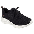 Skechers Ultra Flex 3.0 Let's Dance Zapatillas De Mujer Negras/Oro Rosa De Tela