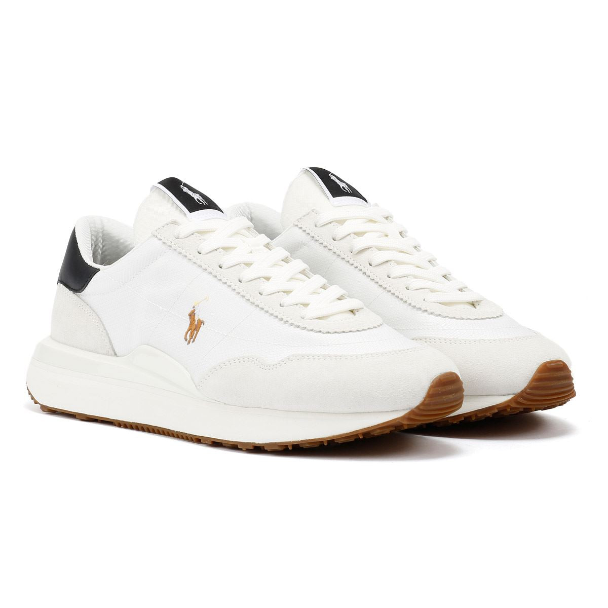 Polo Ralph Lauren Train 89 Zapatillas Blancas Para Hombre