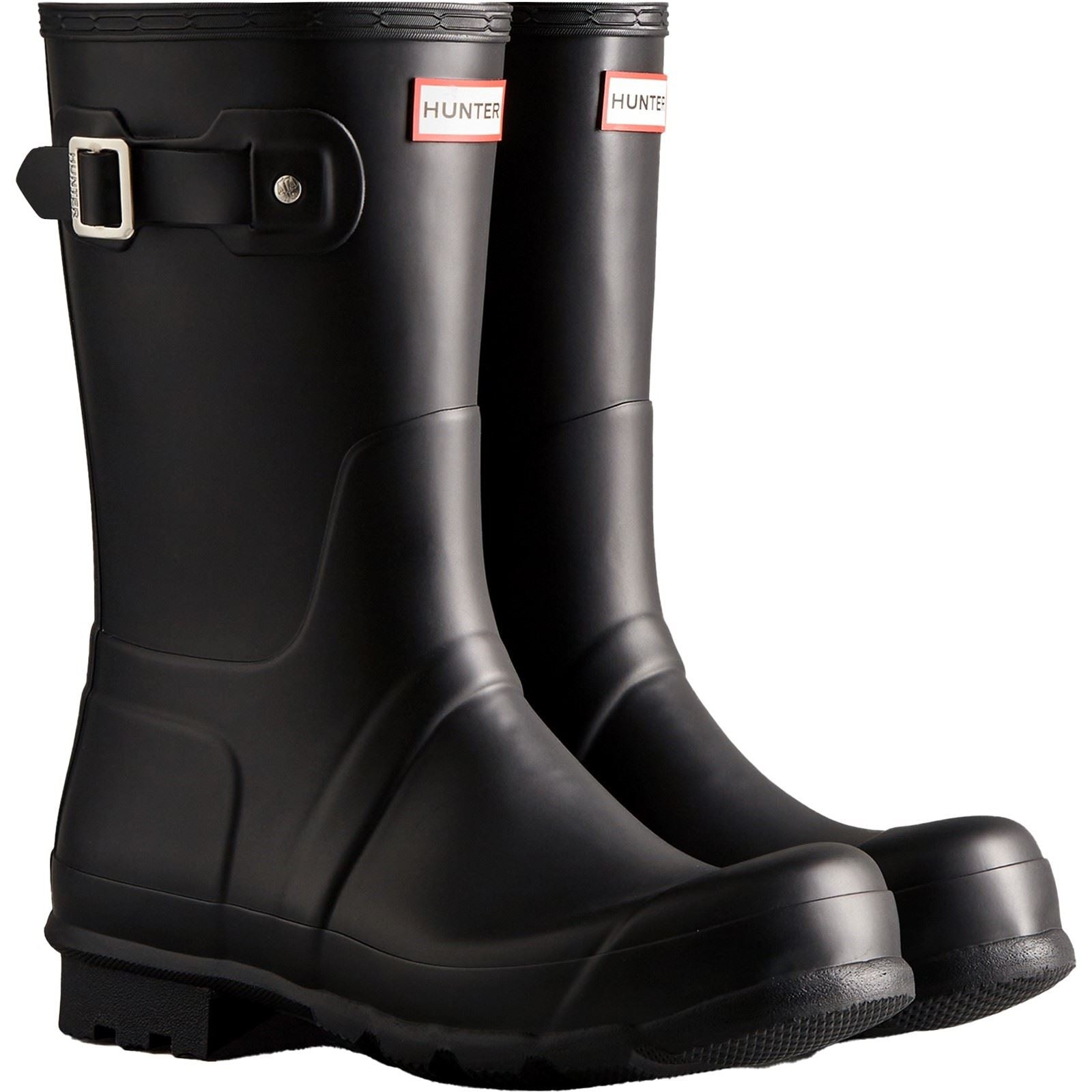 Hunter Original Short Wellington Boots Botas De Agua Negras Para Hombre