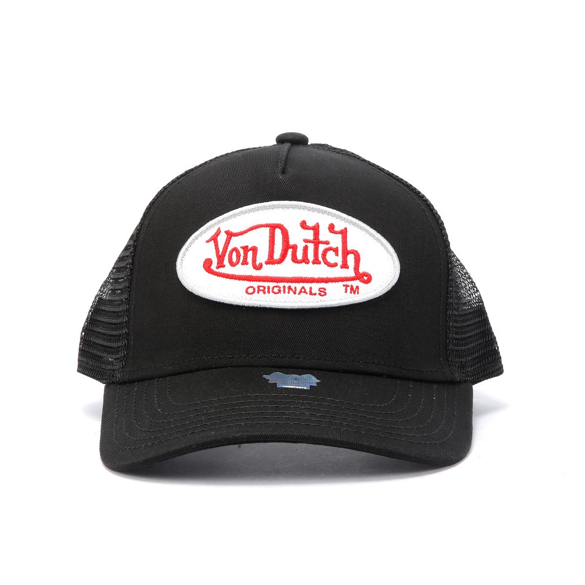 Von Dutch Trucker Gorras De Algodón Negras