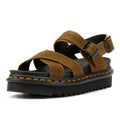 Dr. Martens Voss II Bronx Sandalias Verdes De Ante Para Mujer