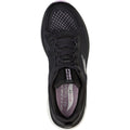 Skechers Go Walk Workout Walker Outpace Zapatillas De Mujer De Poliéster Negras/Lavanda