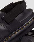 Dr. Martens Kole Sandalias Negras De Cuero