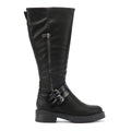 Blowfish Malibu Virtue 2 Botas Negras De Mujer De Piel Sintética.