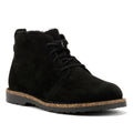 Birkenstock Uppsala Mid Shearling Botas De Mujer De Ante Negras.