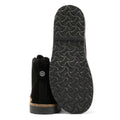 Birkenstock Uppsala Mid Shearling Botas De Mujer De Ante Negras.