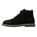 Birkenstock Uppsala Mid Shearling Botas De Mujer De Ante Negras.