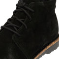 Birkenstock Uppsala Mid Shearling Botas De Mujer De Ante Negras.