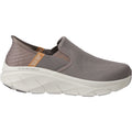 Skechers D'Lux Walker 2.0 Zapatillas De Tela Marrón Para Hombre