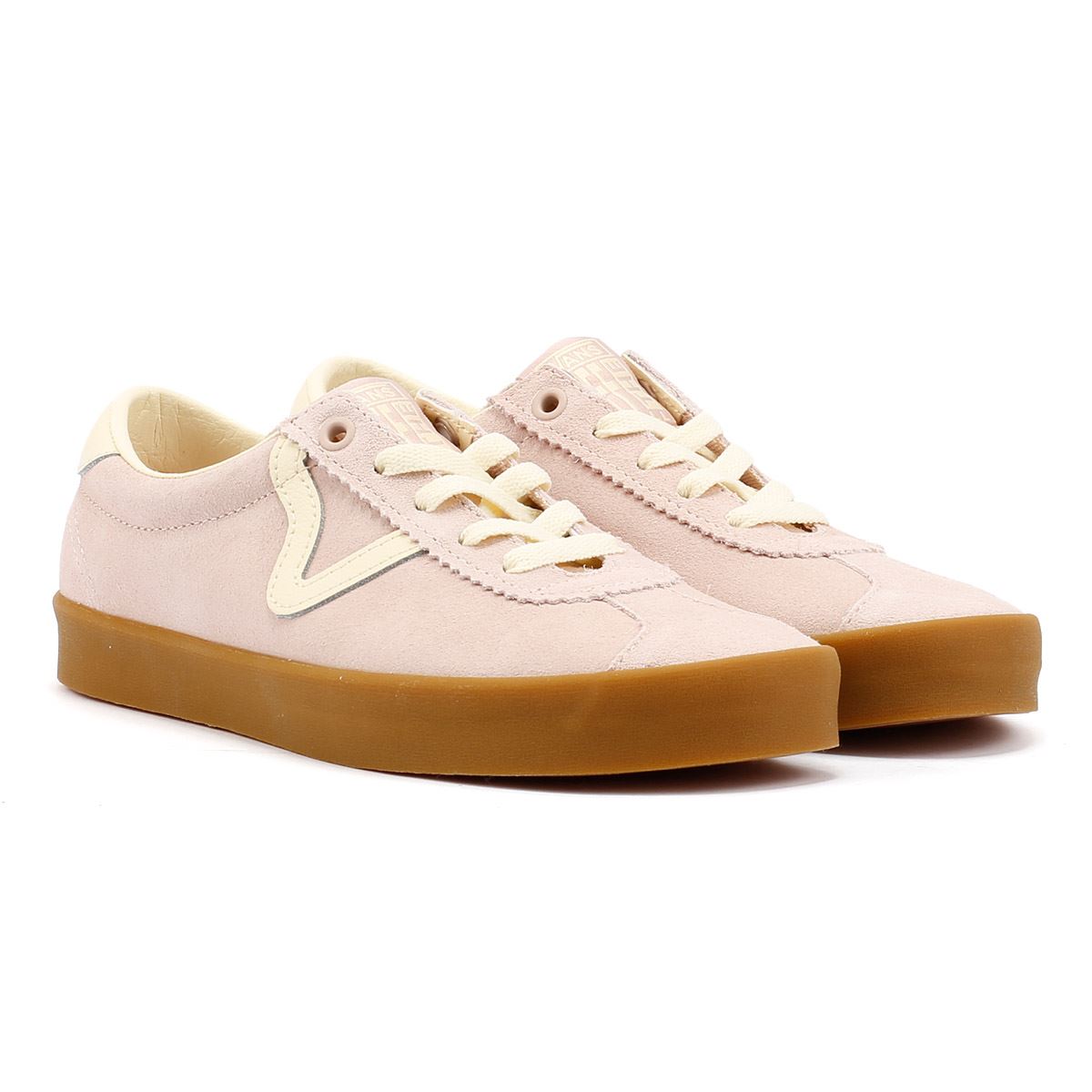 Vans Sport Low Zapatillas Rosas De Ante Para Mujer