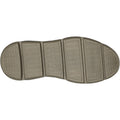 Skechers Garza Gervin Zapatos De Hombre De Cuero Oscuro Con Cordones Marrón Oscuro