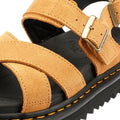 Dr. Martens Voss II EH Sandalias De Mujer Marrones De Ante