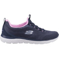 Skechers Summits New Nature Zapatillas De Deporte Para Mujer En Azul Marino/Rosa