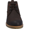 Hunter Jura Botas De Cuero Marrón Para Hombre