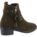 Hush Puppies Jenna Botas De Cuero Para Mujer Color Caqui