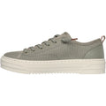 Skechers BOBS Copa Zapatillas De Tela Para Mujer En Color Oliva