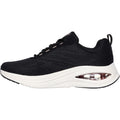 Skechers Skech-Air Meta Neutral Air Zapatillas De Poliéster Para Mujer En Negro/Oro Rosa