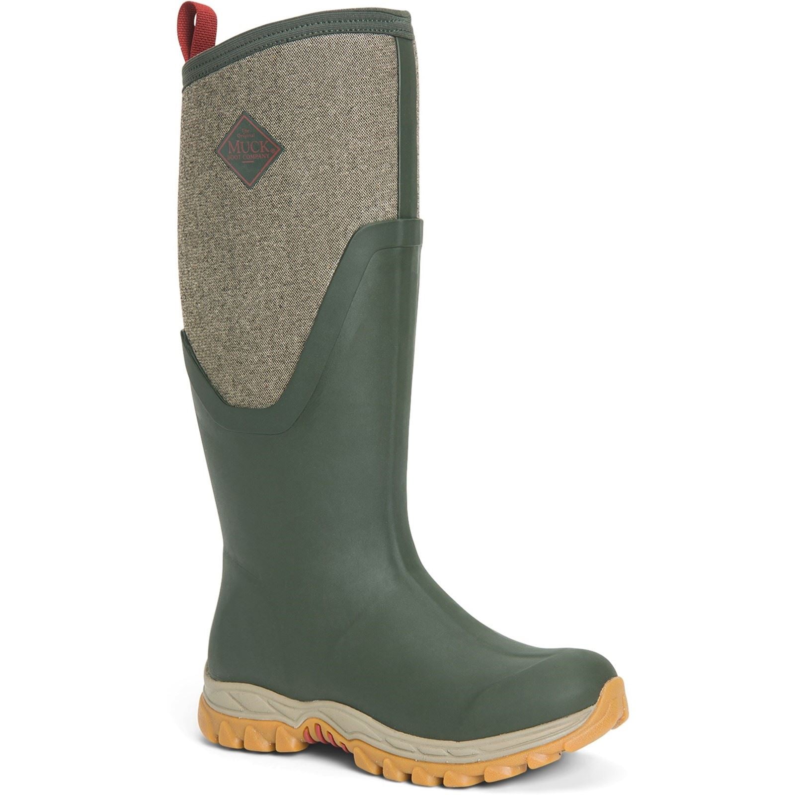 Muck Boots Arctic Sport II Tall Botas De Agua De Caucho Color Oliva