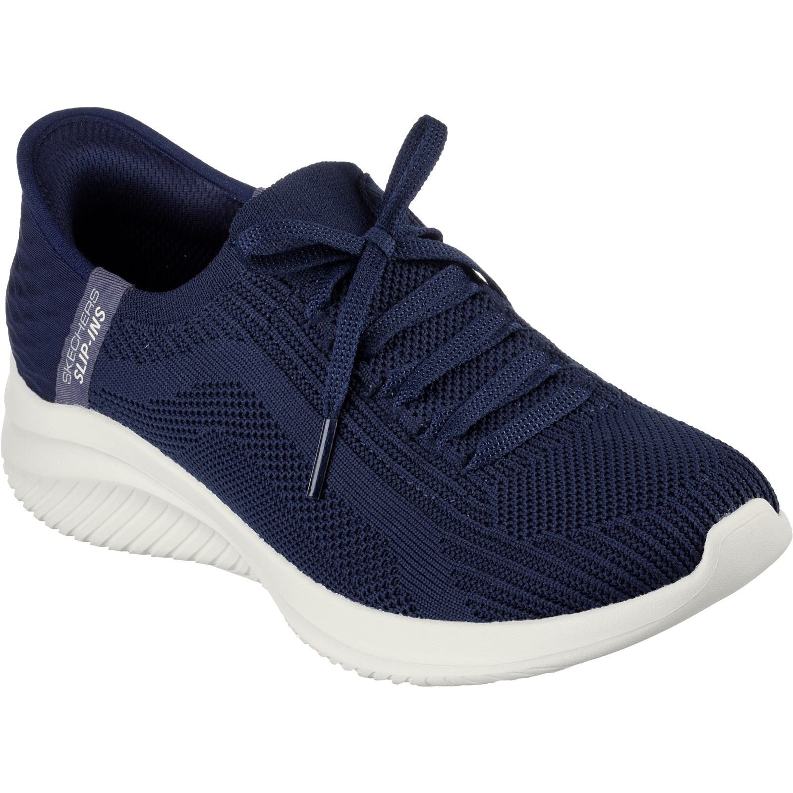 Skechers Ultra Flex 3.0 Brilliant Path Zapatillas De Tela Para Mujer En Color Azul Marino