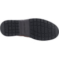 Hush Puppies Outlaw II Zapatos De Cuero Marrones Con Cordones Para Hombre.