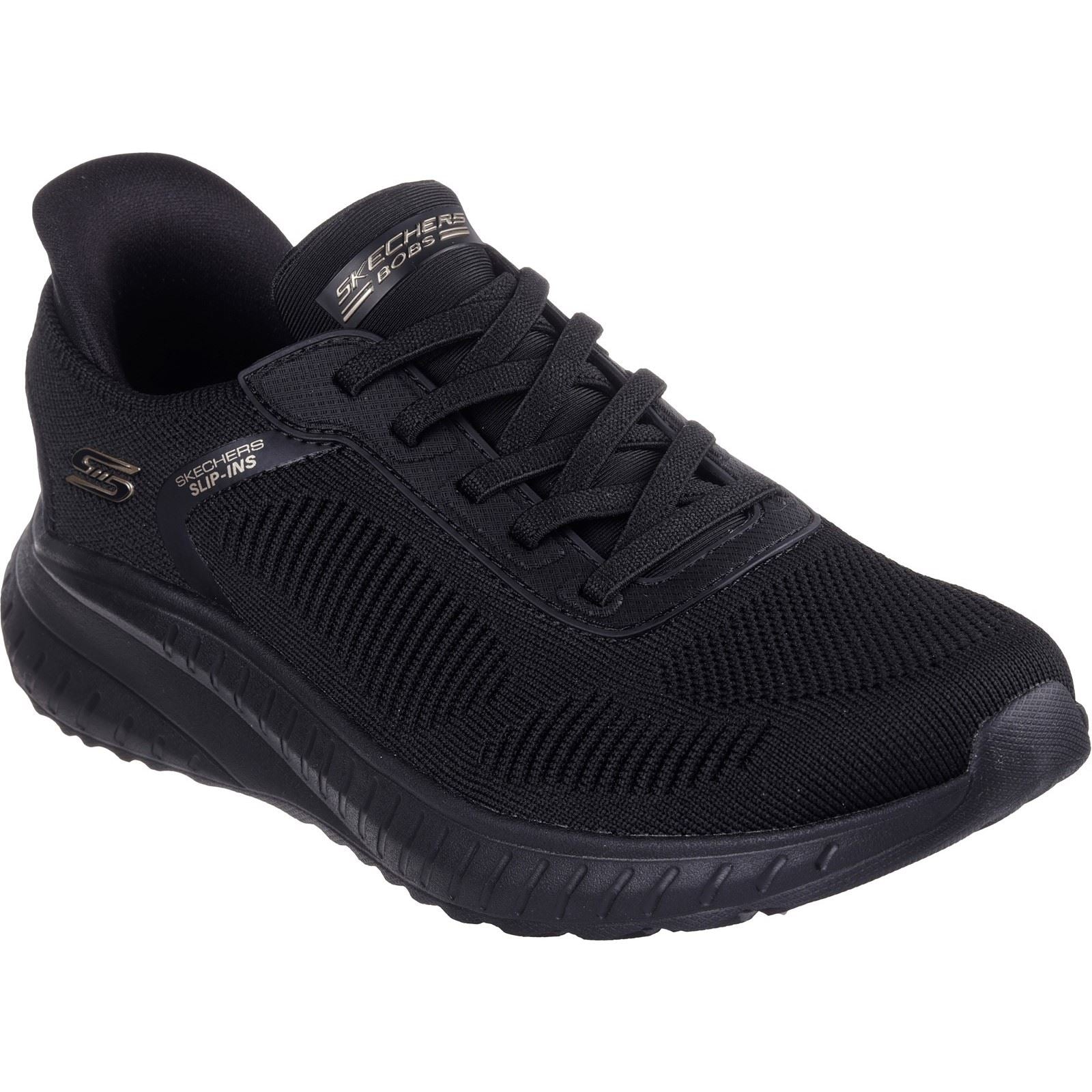 Skechers BOBS Sport Squad Chaos Zapatillas De Deporte De Mujer En Color Negro.