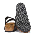 Birkenstock Arizona Birko-Flor Sandalias negras estrechas para hombre