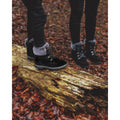 Hush Puppies Florence Botas Negras De Cuero Para Mujer.