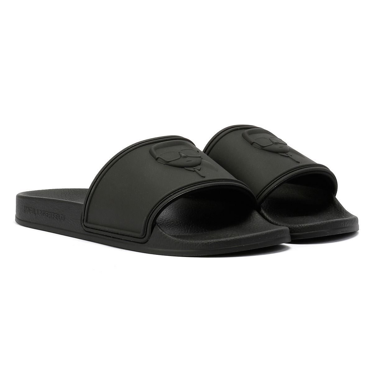 Karl Lagerfeld Kondo 2.0 Karl NFT Sandalias Negras Para Mujer