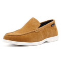 Ben Sherman Amarillo Mocasines De Ante Marrón Para Hombre
