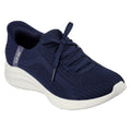 Skechers Ultra Flex 3.0 Brilliant Path Zapatillas De Tela Para Mujer En Color Azul Marino