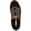 Skechers Oak Canyon Sunfair Botas De Senderismo De Cuero Para Hombre En Marrón/Negro