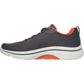 Skechers Go Walk Arch Fit 2.0 Idyllic Zapatillas De Tela Para Hombre En Color Carbón/Naranja