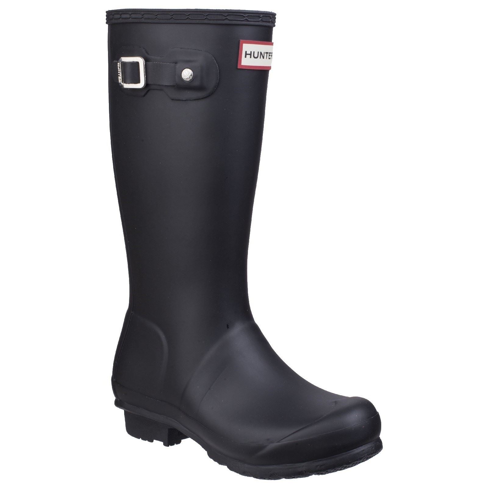 Hunter Original Botas De Agua Negras De Goma