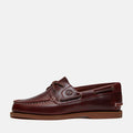 Timberland Classic 2 Eye Zapatos De Cuero Rojos Para Mujer