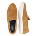 Ben Sherman Amarillo Mocasines De Ante Marrón Para Hombre