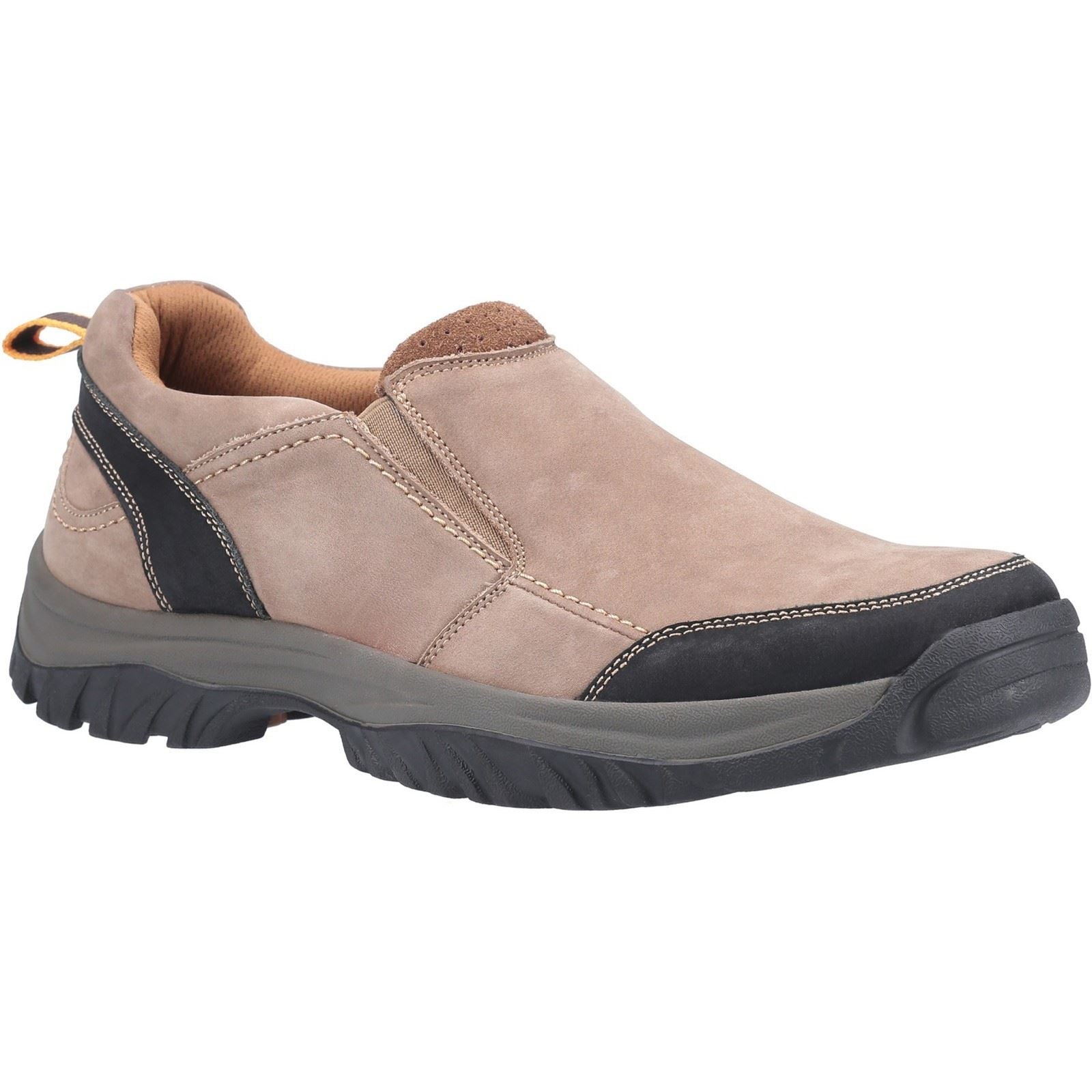 Cotswold Boxwell Mocasines De Cuero Para Hombre En Color Beige.