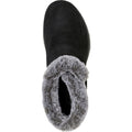 Skechers On-The-Go Joy First Glance Botas De Cuero Para Mujer En Negro/Gris.