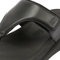 FitFlop F-Mode Go Adjustable Flatform Sandalias Negras Para Mujer