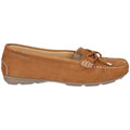 Hush Puppies Maggie Mocasines De Cuero Para Mujer En Color Beige.