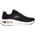 Skechers Skech-Air Meta Neutral Air Zapatillas De Poliéster Para Mujer En Negro/Oro Rosa
