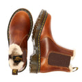 Dr. Martens 2976 Botas Marrones De Mujer Leonore En Caramelo