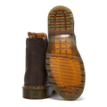 Dr. Martens 2976 Ys Botas Marrones Para Mujer De Cuero Crazy Horse