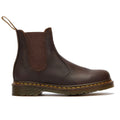 Dr. Martens 2976 Ys Botas Marrones Para Mujer De Cuero Crazy Horse