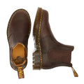 Dr. Martens 2976 Ys Botas Marrones Para Mujer De Cuero Crazy Horse